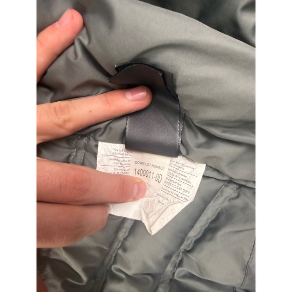 Marmot Boys Large Gray 700 Fill Down Puffer Jacket Hooded Full Zip C97420 - Picture 10 of 13